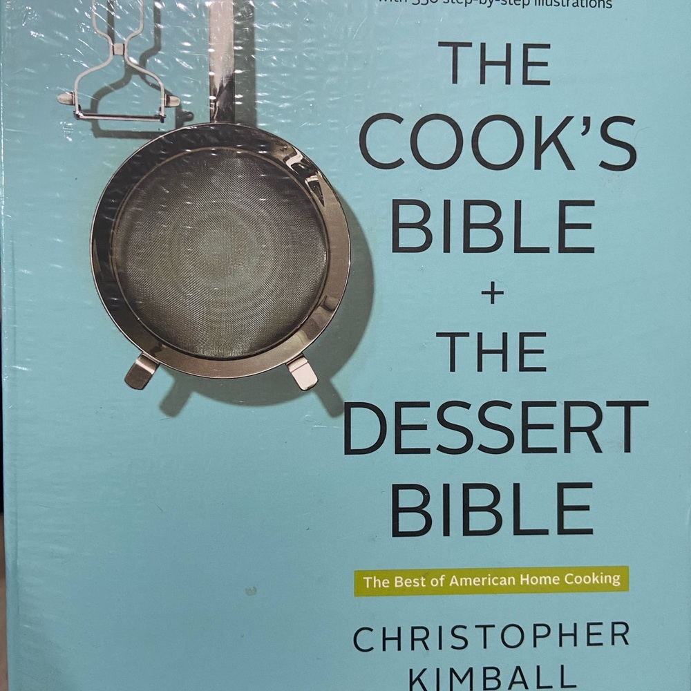 The Cook's Bible and the Dessert Bible Box Set by Christopher Kimball Cookbooks